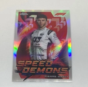 2022 Topps Chrome Pierre Gasly #SD-PG F1 Card - Picture 1 of 2