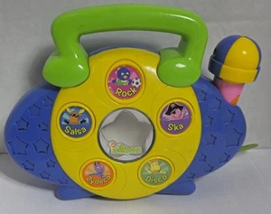 Mattel The Backyardigans Sing Along Music Maker Nick Jr Microphone Boombox 2005 - Picture 1 of 5