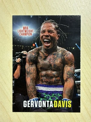 Gervonta Tank Davis 2024 Seidman's Program Cards #83 Jake Paul Boxing SSP 🥊💥 - Image 1 of 2