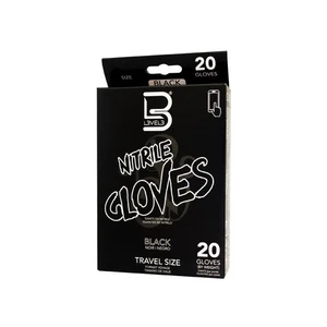 L3 Level 3 Nitrilhandschuhe Profi strapazierfähig Reisegröße XLarge 20ct schwarz - Bild 1 von 2