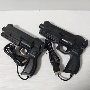 Sega Saturn Lot of 2 VIRTUA GUN HSS-0122 For CRT TV Only Tested Import Japan - Bild 1 von 6
