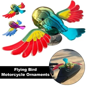 Fun Simulation Flying Bird Motorcycle Car Ornament Wind-Powered Companion 1 X - Picture 1 of 17