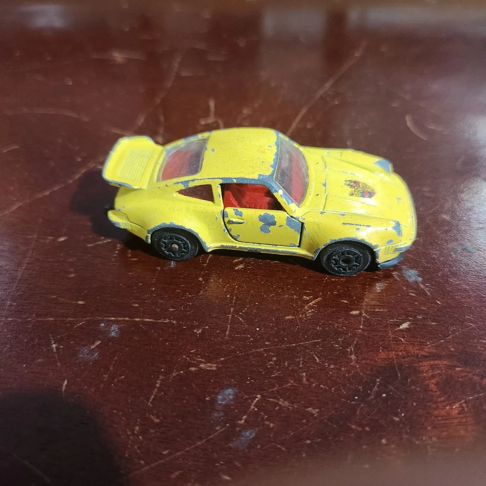 Raro/De colección Majorette Porsche Turbo No. 209 / Hecho en Francia Foto 1 de 4
