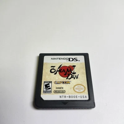 Okami Den (Nintendo DS, 2011) Authentic Tested & Working Video Game Loose - Image 1 of 4