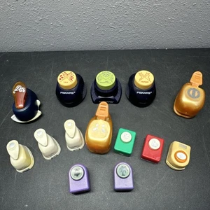 Lot 14 Paper Punches Paper Crafting Scrapbooking Cardmaking Mixed Brands - Picture 1 of 21