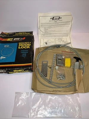 Cerradura de capó de seguridad Mr. Gasket # 6285 Hot Rod Rat Rod Chevy Ford Dodge de colección Foto 1 de 4