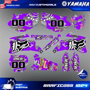 Kit grafica adesivi Yamaha YZF250-450 2006 2007 2008 2009 yzf450 yz250f yz450f - Foto 1 di 7