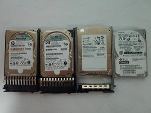 *Lot Of 4* Hard Drive 300GB 2.5" HDD Different Models & Brands (V1530) - Afbeelding 1 van 6