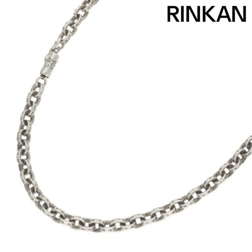 CHROME HEARTS Collana uomo argento 20 20 pollici cuori cromati CATENA CARTA usata 56b887510bae1f4f4f4