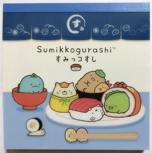 San-X Sumikko Gurashi Charakter Quadratisch Memo Block 100 Lebensmittel... - Bild 1 von 5