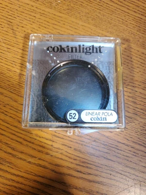 New Vtg Cokin Linear Pola Lens Filter 52mm Adapter Ring Factory Sealed - Image 1 of 4