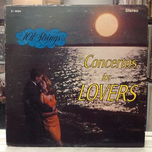 [JAZZ/POP]~EXC LP~The 101 STRINGS~Concertos For Lovers~[ALSHIRE Stereo]~ - Picture 1 of 5
