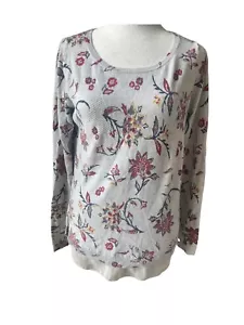 Women’s Size S Gray Lightweight Pullover By Lucky Brand - Picture 1 of 4