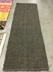 BROWN 2'-6" X 8' Loose Threads Rug, Reduced Price  1172639249 NF447D-28 - Picture 1 of 4