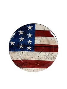 Warren Kimble "Colonial" Essteller Americana 8 in rot weiß blau - Bild 1 von 3