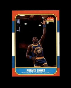 1986-87 Fleer #100 Purvis Short MINT Warriors Break 5 - Picture 1 of 4