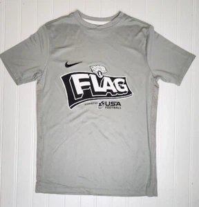 Nike Youth Flag Football Jacksonville Jaguars Dri Fit Shirt Kids Med Gray - Picture 1 of 13