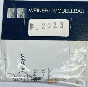 Weinert  H0 2023 Laterne für Vorsignal NEU & OVP - Picture 1 of 1
