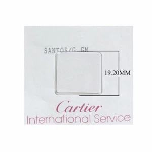 Cartier Uhrenteile - Herren Santos Galbee - Kuppelglas - Bild 1 von 1