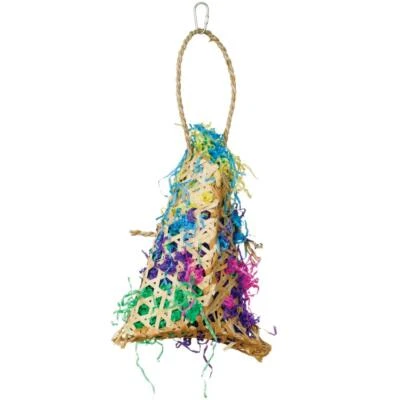 Prevue Hendryx Fiesta Handbag Bird Toy, 9 x 6 Parrot Toy, Shreddable Bird Toy - Image 1 of 4