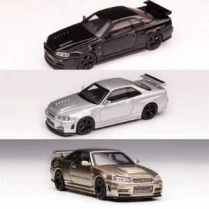 Motorhelix MH 1:64 Skyline GT-R Z-Tune modellino auto pressofuso - Foto 1 di 9