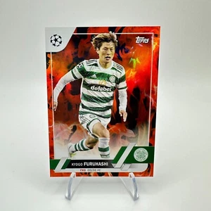 2022-2023 Topps UEFA Club Competitions Inferno Foil #183 Kyogo Furuhashi - Picture 1 of 2