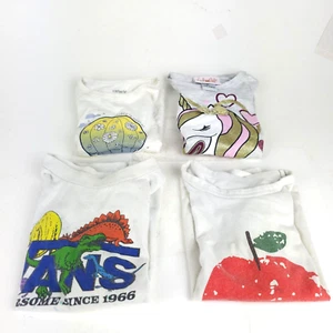 Toddler Girls Shirts Size 2T Lot of Four Includes Vans and Carter's - Picture 1 of 13