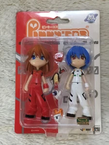 Pinky:cos NEON GENESIS EVANGELION Toy figure Rei Ayanami & Asuka New F/S - Picture 1 of 2