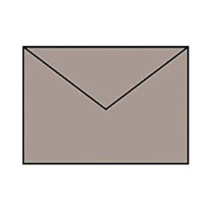 Enveloppes Paperado Taupe FT.B6 5 Pièces - Photo 1/1