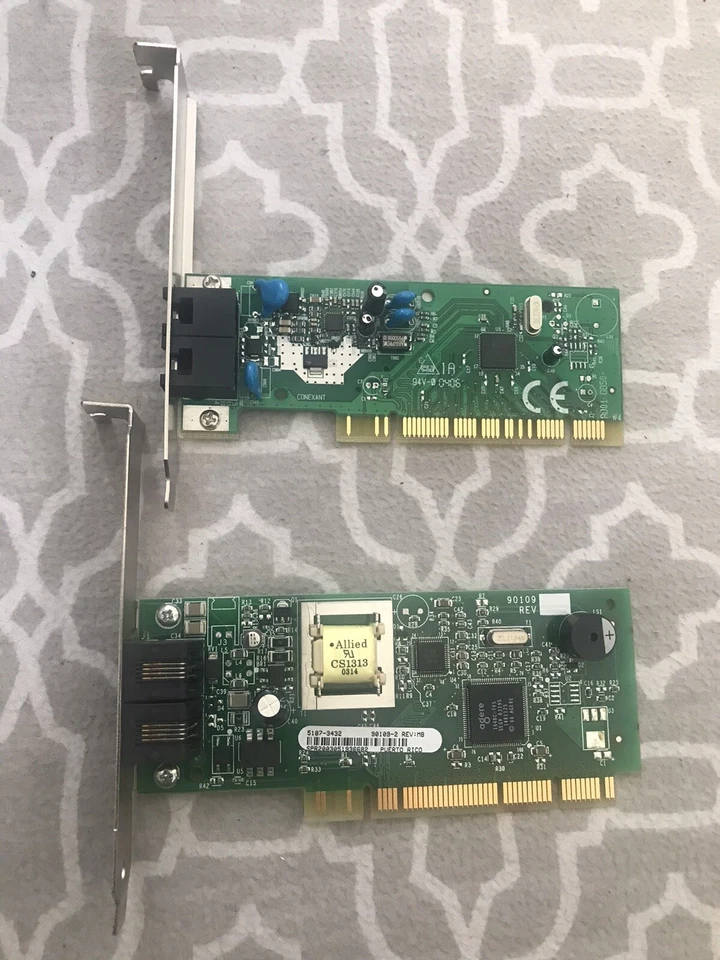 Duas placas de modem PCI diferentes - Imagem 1 de 3