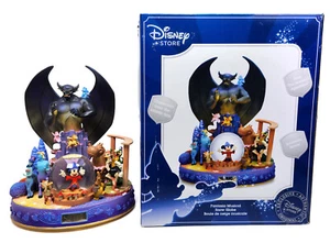 Disney Fantasia Mickey Mouse Sorcerer Musical Snowglobe Huge 70th Anniversary - Picture 1 of 20