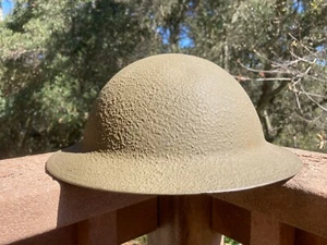 WW1 US Army Military Kelly Combat Helmet M1917A1 Field Gear Equipment - Picture 1 of 9