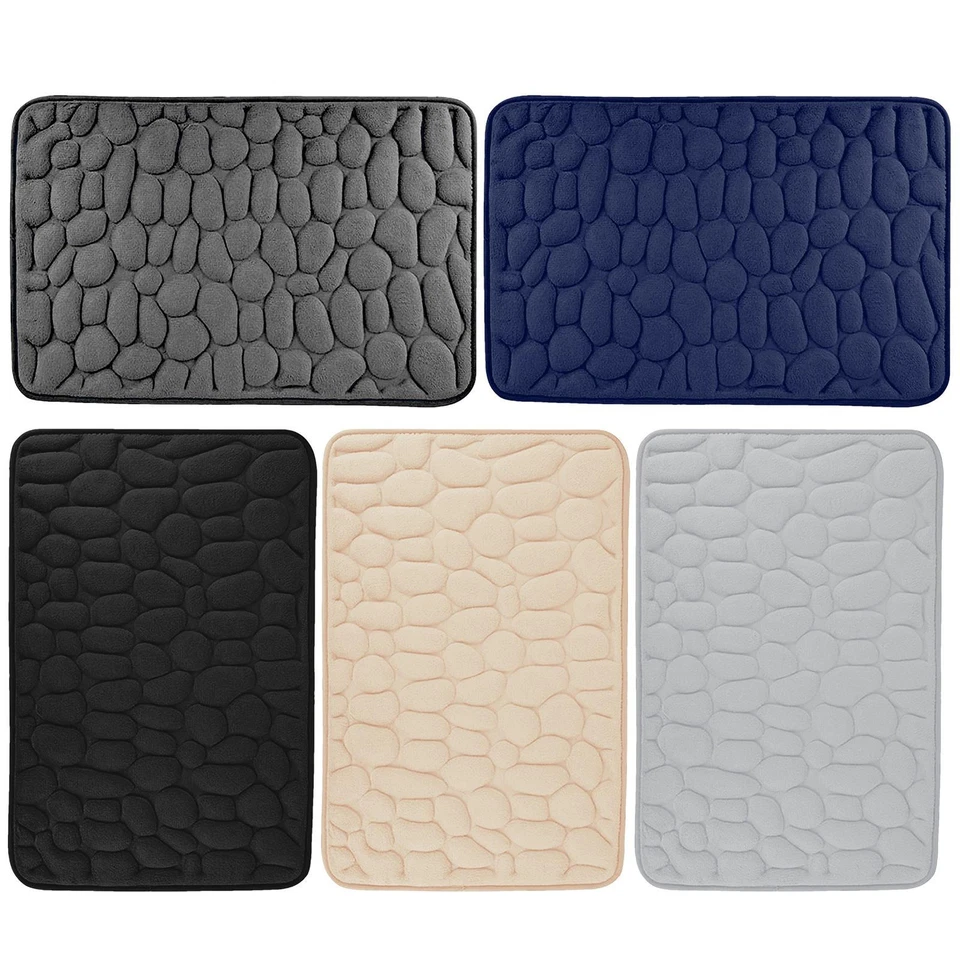 Rutschfeste Badematte Für Badezimmer Super Saugfähige Badewannen-Bodenmatte  ↲ - Bild 1 von 4