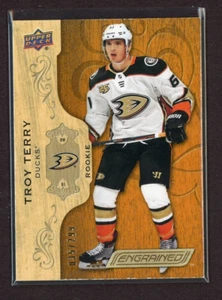2018-19 Upper Deck Engrained Rookie #91 Troy Terry RC 035/299 - Foto 1 di 1