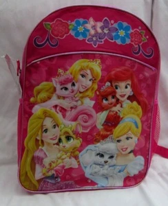 DISNEY PRINCESSES 16" RUCKSACK MIT 2 HAUPTFÄCHERN - NEU! - Bild 1 von 4