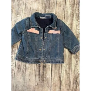 Jean Jacket Girls jean jacket size 12 months - Picture 1 of 6