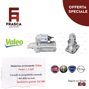 MOTORINO AVVIAMENTO Opel Corsa D 1.3 CDTi 55 KW 75 CV 438168 VALEO - Imagen 1 de 2