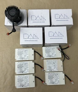 TCI 127413 -TCI MAXIJOLLY US DALI 60W LED Driver X6 + 6X LED Downlighters Joblot - Picture 1 of 17