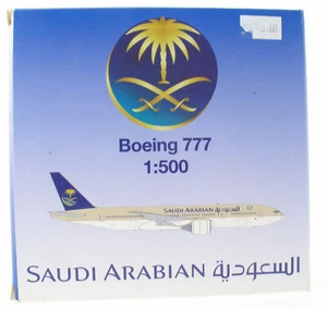 SCHABAK 828/31 - Boeing B-777 SAUDI ARABIAN - 1:500 F- lugzeug Airplane Model - Picture 1 of 3