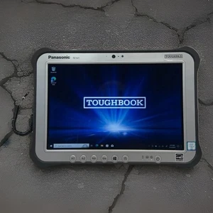 Panasonic Toughpad FZ-G1 MK4 i5 6th  SSD  Micro SD Dual Touch Win10 AC Grade B - Picture 1 of 3