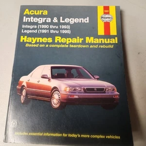 Acura Integra 1990-1993 & Legend 1991-1995 Haynes Shop Manual - Picture 1 of 4