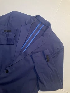 Twillory Performance Blazer Sport Coat Men Size 46R 2 Button Washable - Picture 1 of 10
