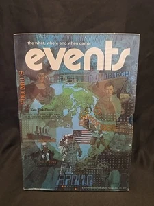 Sealed 1974 Events 3M Bookshelf Board Game NOS New Old Stock - Picture 1 of 9