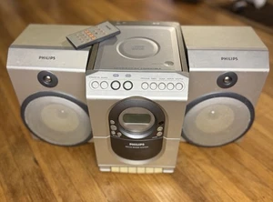 Philips MC138/37 AM/FM Radio Cassette CD Player Micro System Tested Loud! - Picture 1 of 14