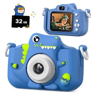 Upgrade Dinosaur Kids Camera, Christmas Birthday Gifts for Girls Boys 3-12, - Picture 1 of 8