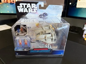 STAR WARS Micro Galaxy Squadron Luke Skywalker's Snowspeeder #0038 Series 2 - Picture 1 of 2