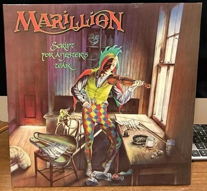 MARILLION Script For A Jester’s Tear (1983 LP) EMC-3429 UK Import GATEFOLD VG+ - Picture 1 of 12