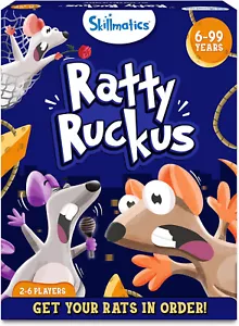 RATTY RUCKUS AUS SKILLMATICS KARTENSPIEL - 6-99 JAHRE, 2-6 SPIELER - NEU! - Bild 1 von 1
