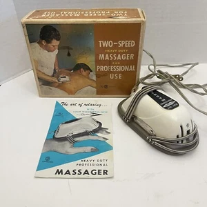 Charlescraft Two Speed Massager Professional CM 95 Complete W/ Instructions Vtg - Picture 1 of 8