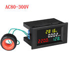 SPM002 HD Color Screen Voltmeter Ammeter AC80-300V AC200-450V 100A 180&#176; Flawless